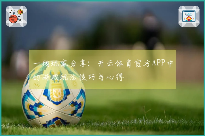 一线玩家分享：开云体育官方APP中的游戏玩法技巧与心得
